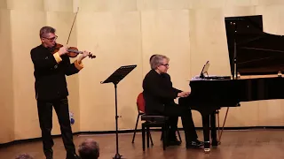 Beethoven Violin Sonata n.9 "Kreutzer " part 2. vl. Piercarlo Sacco , pf. Luca Schieppati