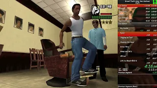 GTA SA Speedrun: Any% - 3:59:29 (25 FPS)