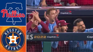 Houston Astros vs Phillies [World series] GAME 5 (11/03/22) - MLB Highlights | MLB Finals 2022