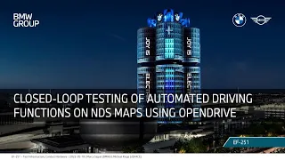 NDS Public Conference 2022 - BMW & dSpace on using NDS maps for simulation