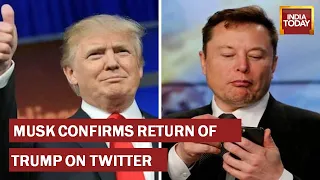 Elon Musk Restores Former US President Donald Trump's Twitter Account After Opinion Poll