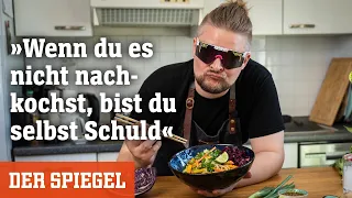 Kochshow ohne Kohle: Das ewige Lieblingsgericht – Erdnussbutter-Knoblauch-Nudeln | DER SPIEGEL
