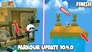 New Update 10.4.0 Parkour Sampai Finish | Super Bear Adventure | Zia Dereza Rizky