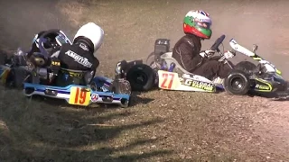 Super 1 Karting 2016: Rd 1, Rowrah Part 5 | British Karting Championship Racing