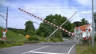 Spoorwegovergang Lotte (D) // Railroad crossing // Bahnübergang