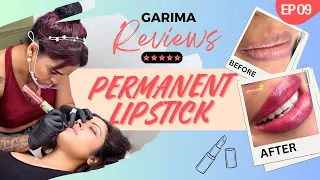 I Got My Lip Colour Changed Permanently | Testing Permanent Lip Blush On Garima Reviews