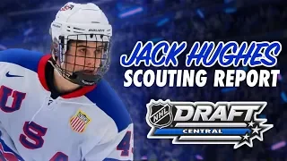 JACK HUGHES SCOUTING REPORT - 2019 NHL DRAFT TOP PROSPECTS w/ Highlights