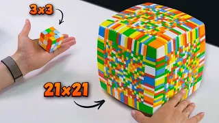 НАЙБІЛЬШИЙ Кубик Рубика у Світі 21х21х21 | Розпаковка та Огляд