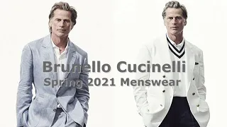 The short review of Brunello Cucinelli Spring 2021 Menswear collection