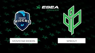 Movistar Riders vs Sprout | Карта 2 Vertigo | ESEA Season 37