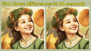 Quick Challenge for Observation: Find 3 Differences in 90 Seconds | Task #87