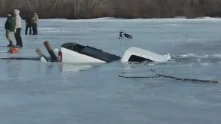 Spring ice fishing safety