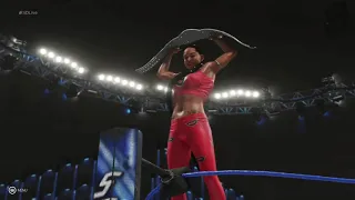 WWE2k19  WWE SmackDown  Women’s Champion  Bianca Belair’s vs Carmella