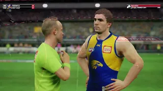 AFL Fremantle VS West Coast Highlights R22 2022 AFL Evolution 2