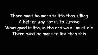 There Must Be More To Life Than This - Michael Jackson & Freddy Mercury (Lyric Video)