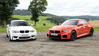 Road Review BMW 1M vs New M2 (G87) | 0-60 | 4k