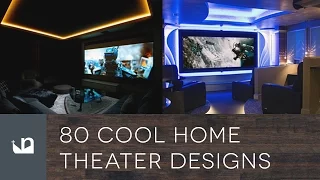 80 Cool Home Theater Designs - Private Movie Rooms And Cinemas