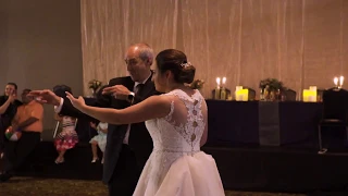 Awesome SURPRISE ending to Father Daughter Dance!