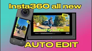 Insta360 X3 ALL new AUTO EDITING in APP