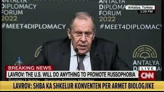 “Thatë se nuk kishit plan ta pushtonit Ukrainën por e keni bërë”, gazetari acaron Lavrovin