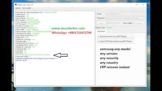 SAMSUNG FRP REMOVE INSTANT ANY MODEL ANY VERSION ANY SECURITY ANY COUNTRY FREE TOOL NO ACTIVATION