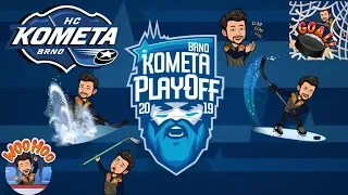 HC Kometa Brno všechny góly v Play-off 2018/2019