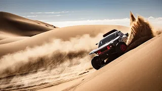 #Dakar2023 | Stéphane Peterhansel Pre-Event Merzougha Morocco Testing Audi RS Q e-tron
