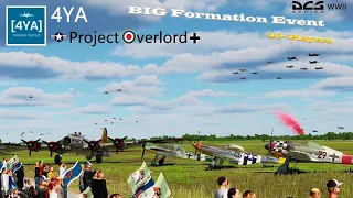 [4YA] [Project Overlord] 40+ Players Big Formation Event | DCS World WW2