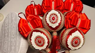 МК Елочные игрушки Своими руками 🎄🎄🎄 DIY Hand made Christmas balls