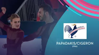 Papadakis/Cizeron (FRA) | Ice Dance RD | Internationaux de France 2021  | #GPFigure