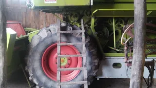 Claas Dominator 48s, нова драбина🤨🤨🤨