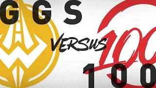 GGS vs. 100 - Week 4 Day 2 | NA LCS Summer Split | Golden Guardians vs. 100 Thieves (2018)