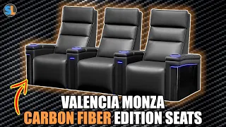 So SLEEK! Valencia Monza Carbon Fiber Home Theater Seating Review