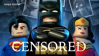 LEGO BATMAN | Unnecessary Censorship | Try Not To Laugh