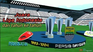 Liga Indonesia | Klub Sepak Bola Dengan Piala Terbanyak Sepanjang Sejarah