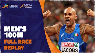 Men's 100m Final | Munich 2022 | Lamont Marcell Jacobs