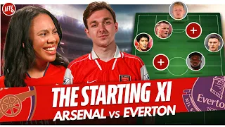 Arsenal vs Everton | Starting XI Live