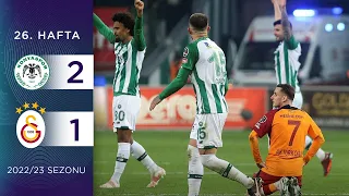 A. Konyaspor (2-1) Galatasaray | 26. Hafta - 2022/23