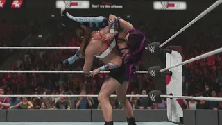 WWE Royal Rumble 2019 | Sasha Banks vs Ronda Rousey RAW Women's Championship Match WWE 2K19