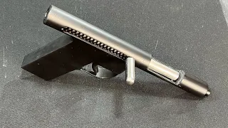 How to make an interesting firecracker gun (not real gun)? || MetalWorking