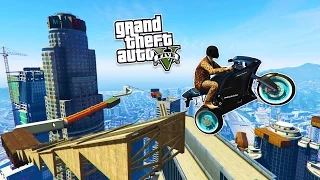 GTA 5 Stunts & EPIC Bike Parkour Races! GTA 5 PC Open Lobby! (GTA 5 PC Gameplay Online)