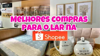 AS MELHORES COMPRINHAS PARA O LAR QUE EU FIZ NA SHOPEE| MUITA COISA LINDA 🥰