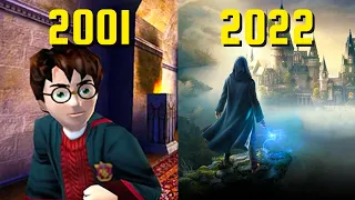 Evolución de los videojuegos de Harry Potter (2001-2022)