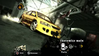 NFS Most Wanted Garage ASMR with No Game Music