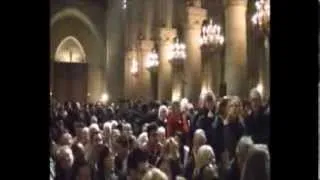 Midnight Mass at Notre-Dame Cathedral of Paris