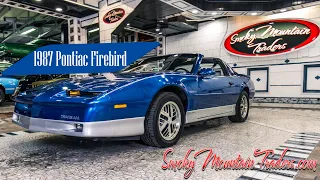 1987 Pontiac Firebird For Sale!