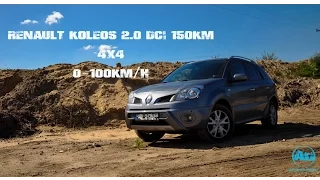 Renault Koleos 2.0 dCi 150 HP 4x4 Acceleration 0-100 Km/h [MT]