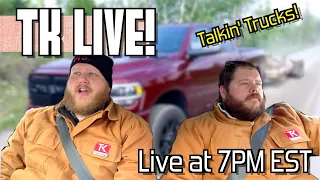 TK Live: Hydrogen Ram HDs - New Jeep EV Revealed - Ram 1500 EV Teased -  Answering Your Questions!