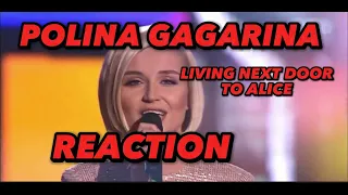 Polina Gagarina - Living Next Door to Alice REACTION