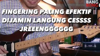 fingering paling efektif dalam bermain gitar ala friedy wijaya , jamin langsung jago